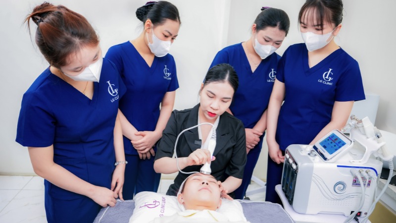 Đào tạo spa LG Clinic